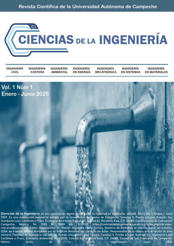 					Ver Vol. 1 Núm. 1 (2025): Revista Ciencias de la Ingeniería Vol. 1
				
